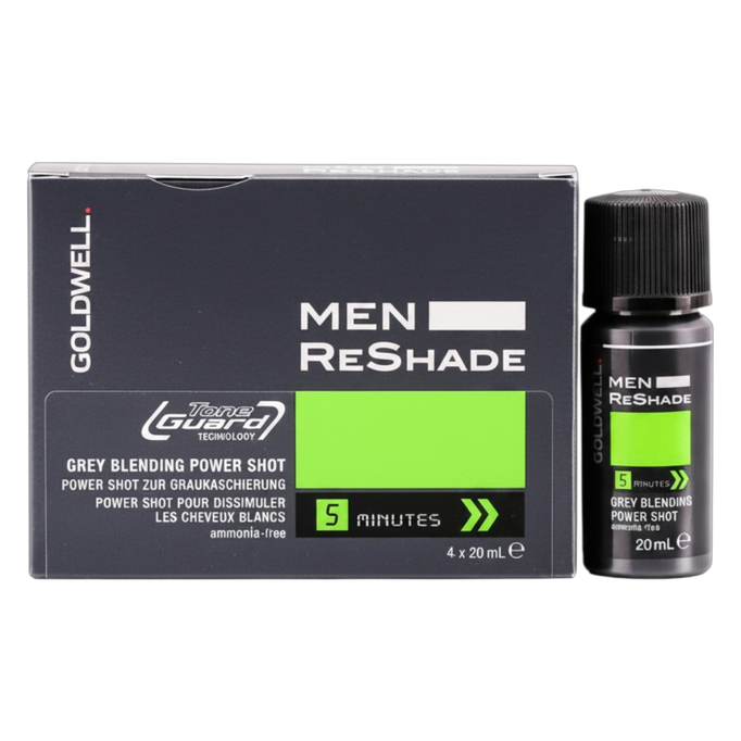 Goldwell Men ReShade Grey Blending Power Shot Hair Color (4 pack)-image2