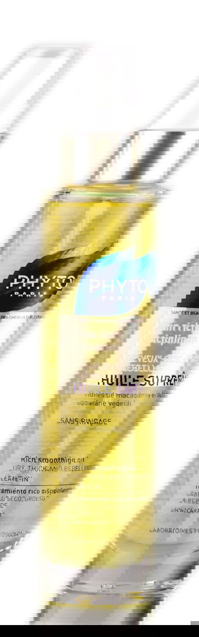 Phyto Huile Supreme Rich Smoothing Oil For Dry, Thick & Rebellious Hair