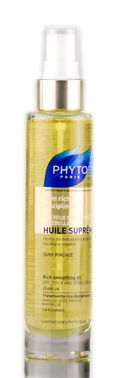 Phyto Huile Supreme Rich Smoothing Oil For Dry, Thick & Rebellious Hair-image1