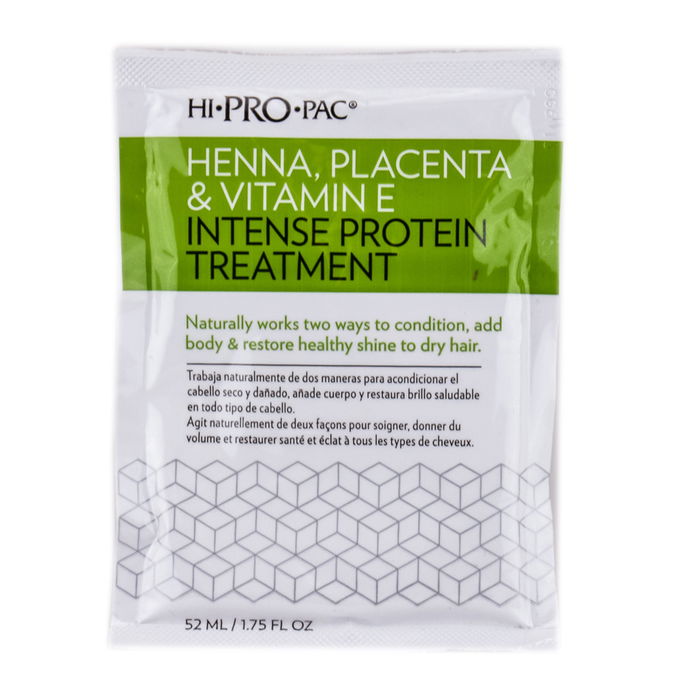 HI PRO PAC Henna, Placenta & Vitamine Intense Protein Treatment