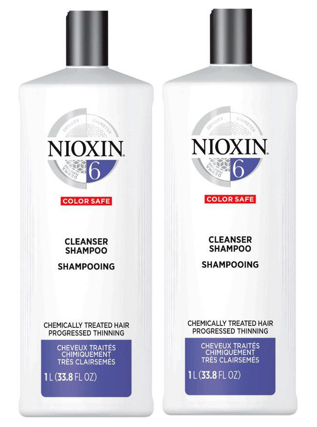 Nioxin System 6 Cleanser for medium to coarse hair