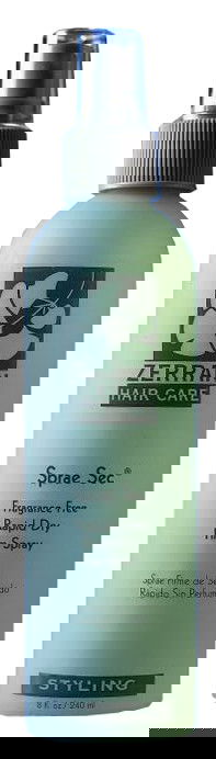 Zerran Sprae Sec - Fragrance-Free Rapid Dry Firm Spray