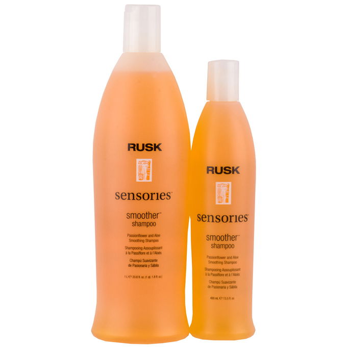 Rusk Smoother Shampoo - passionflower & aloe shampoo Rusk Smoother Shampoo - passionflower & aloe shampoo