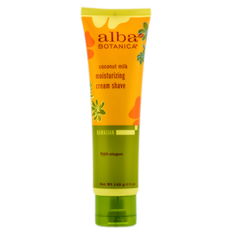 Alba Botanica Coconut Milk Moisturizing Cream Shave - 5 oz