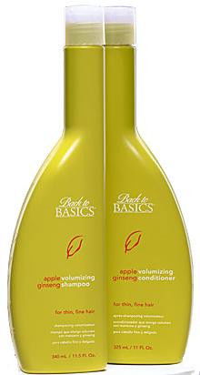 Back to Basics Apple Ginseng Volumizing Shampoo