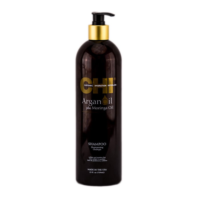 CHI Argan Oil Plus Moringa Oil Shampoo-image1 CHI Argan Oil Plus Moringa Oil Shampoo-image1
