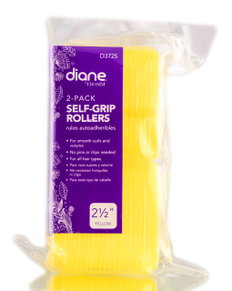Diane Self Grip Yellow Rollers-image1