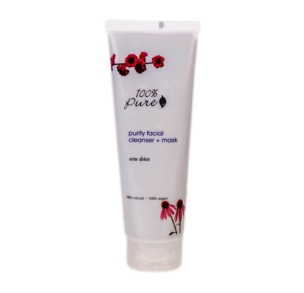 100 % Pure Purity Facial Cleanser + Mask-image1 100 % Pure Purity Facial Cleanser + Mask-image1