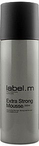 Label. M Extra Strong Mousse