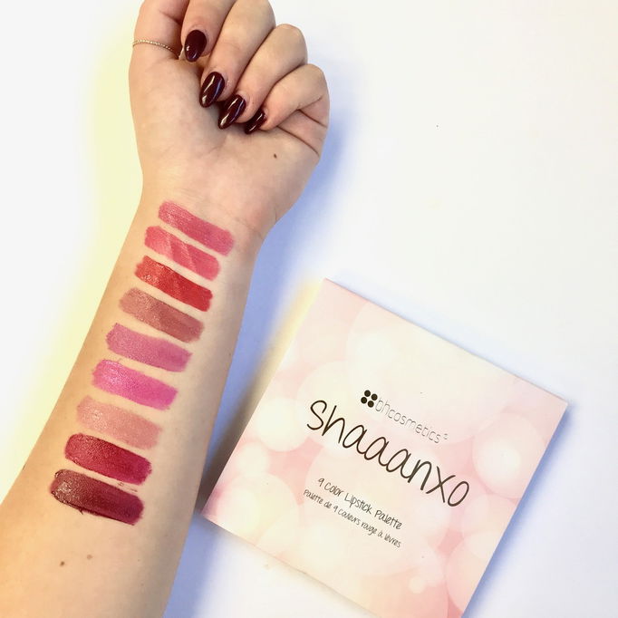 BH Cosmetics 18 Color Eyeshadow & Lipstick Palette