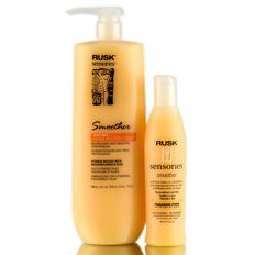 Rusk Smoother Conditioner - passionflower & aloe leave-in texturizing conditioner Rusk Smoother Conditioner - passionflower & aloe leave-in texturizing conditioner
