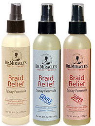 Dr. Miracle's Braid Relief Spray Formula