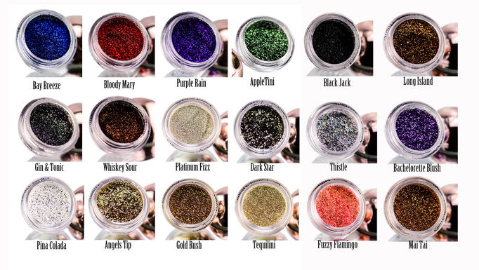 LA-Splash Cosmetics Crystallized Glitter Gifting Box