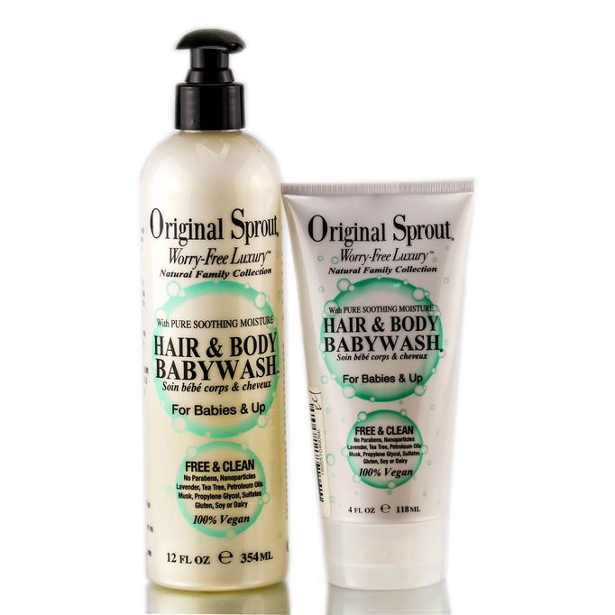 The Original Little Sprout - 2 in 1 Hair Shampoo & Body Pure Baby Wash