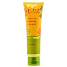 Alba Botanica Cocoa Butter Moisturizing Cream Shave - 5 oz