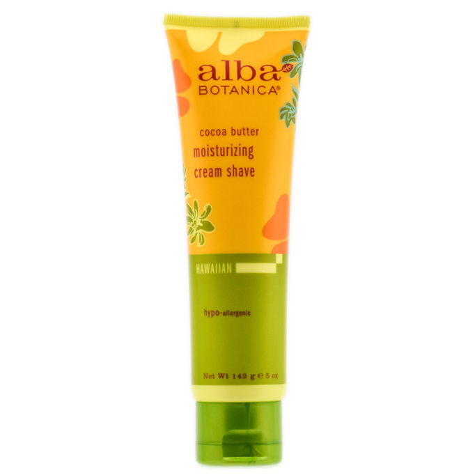Alba Botanica Cocoa Butter Moisturizing Cream Shave - 5 oz