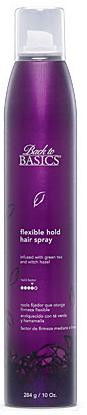 Back to Basics Flexible Hold Hair Spray - infused with green tea