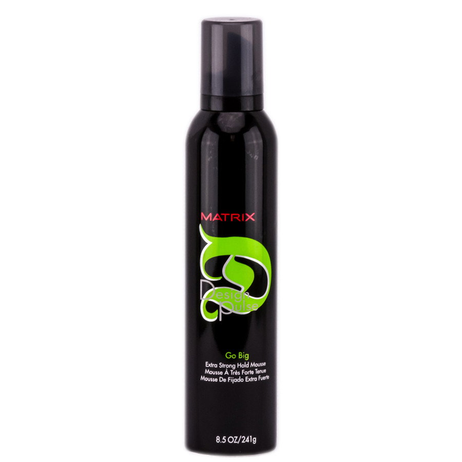 Matrix Design Pulse Go Big Extra Strong Hold Mousse-image1 Matrix Design Pulse Go Big Extra Strong Hold Mousse-image1