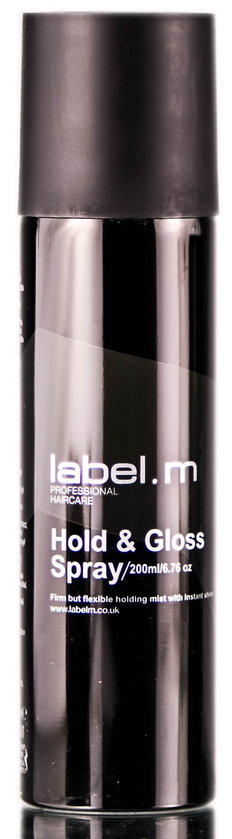 Label. M Hold & Gloss Spray-image1 Label. M Hold & Gloss Spray-image1