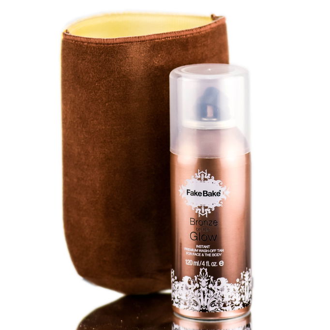 Fake Bake Bronze On The Glow Instant Premium Wash Off Tan Fake Bake Bronze On The Glow Instant Premium Wash Off Tan