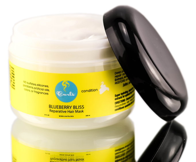 Curls Blueberry Bliss Reparative Hair Mask-image1
