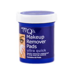 Andrea Eye Q's Makeup Remover Pads - Ultra Quick - 65 Pads