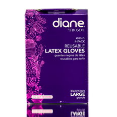Diane Black Reusable Latex Gloves-image1 Diane Black Reusable Latex Gloves-image1