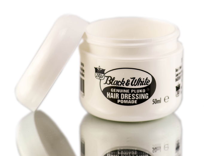 Black & White Genuine Pluko Hair Dressing Pomade