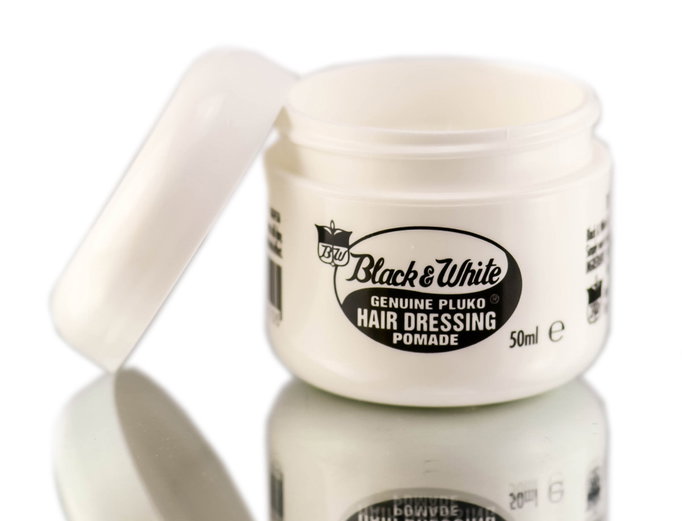 Black & White Genuine Pluko Hair Dressing Pomade-image1 Black & White Genuine Pluko Hair Dressing Pomade-image1