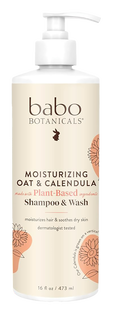 Babo Botanicals Oat & Calendula Moisturizing Shampoo & Wash