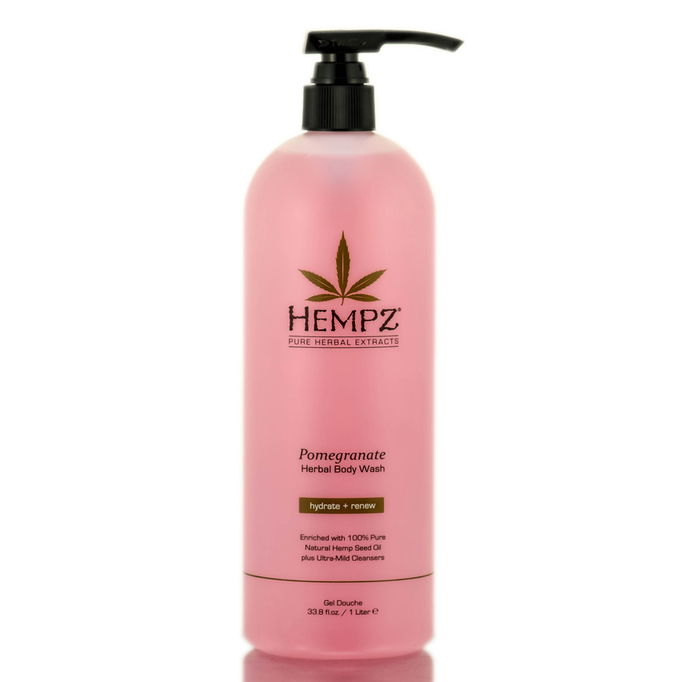 Hempz Pomegranate Herbal Body Wash Hydrate + Renew