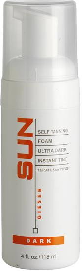 Giesee SUN - Self Tanning Foam Ultra Dark Instant Tint (Dark)-image1