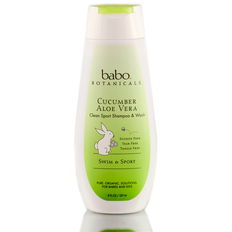 Babo Botanicals Cucumber Aloe Vera Clean Sport Shampoo and Wash