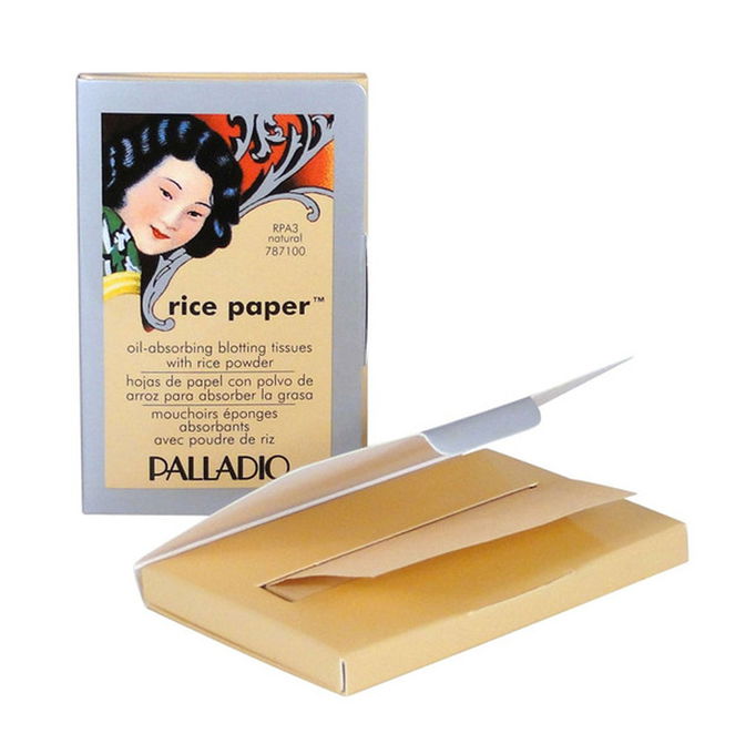 Palladio Rice Paper- Oil Absorbing Blotting Tissues W/ Rice Powder
