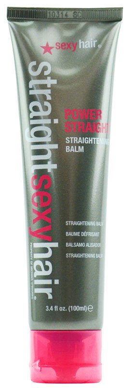 Straight Sexy Hair Power Straight Temporary Straightening Balm-image1 Straight Sexy Hair Power Straight Temporary Straightening Balm-image1
