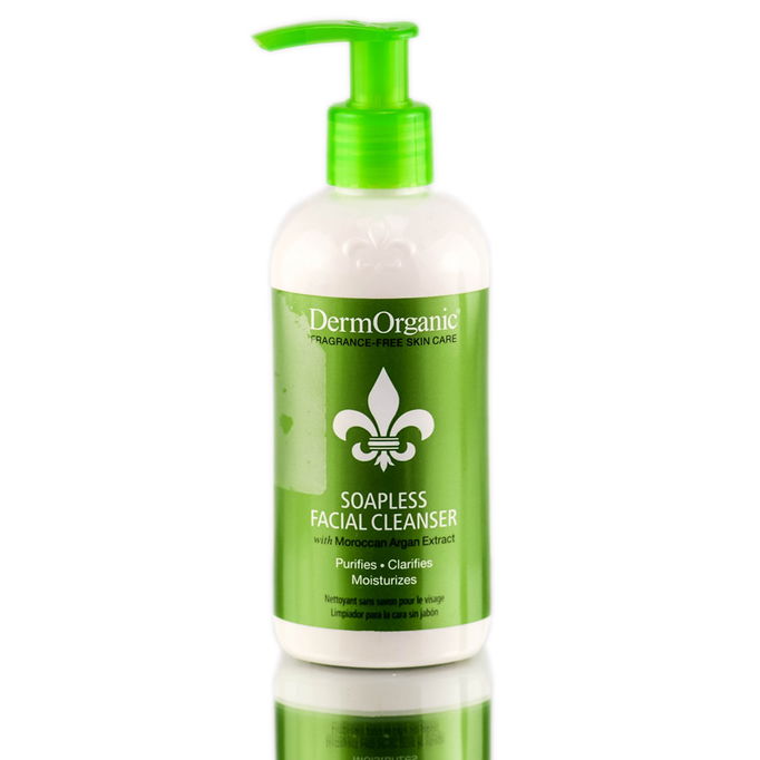 DermOrganic Anti Aging Soapless Facial Cleanser