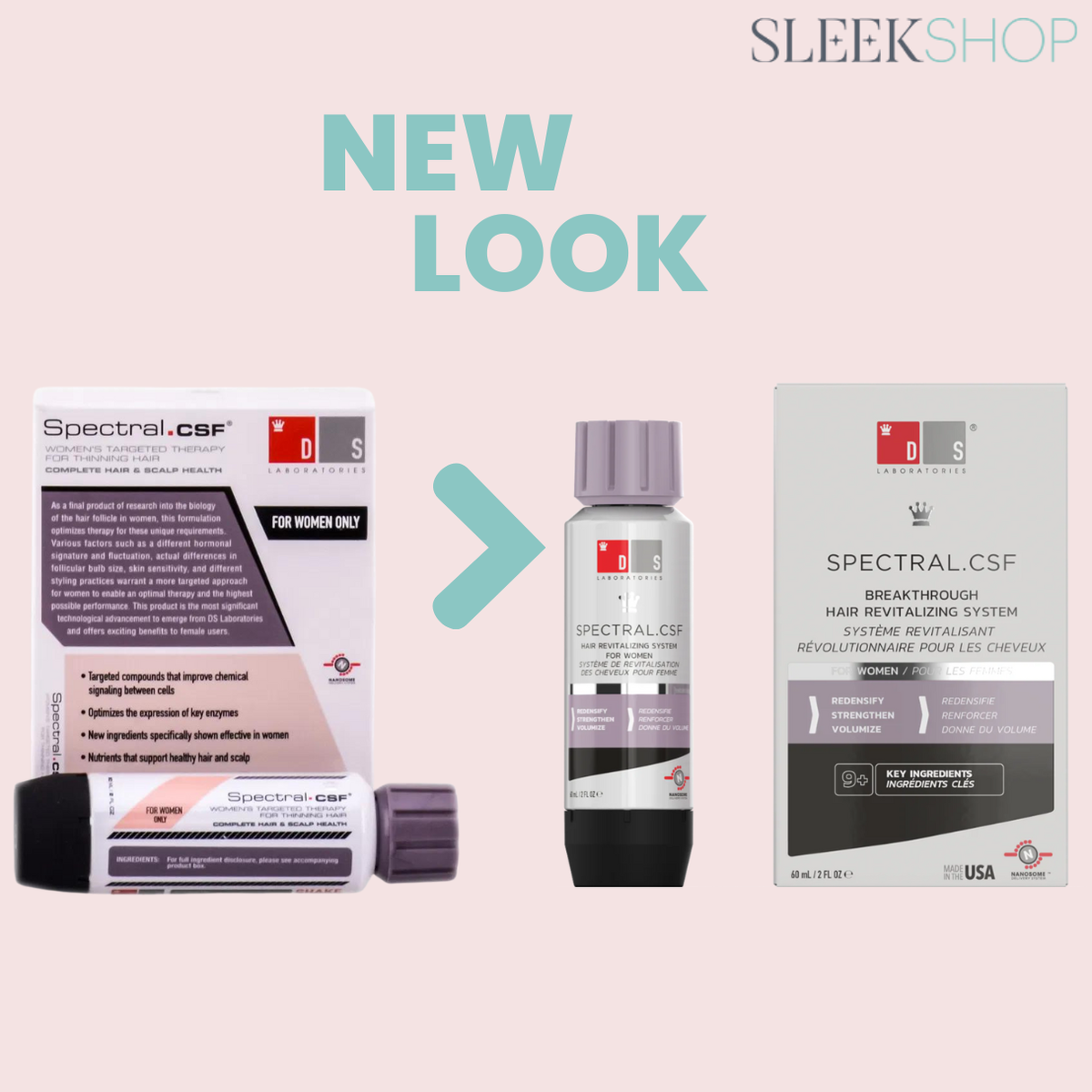 DS Laboratories Spectral CSF Women's Targeted Therapy For Thinning Hair-image2 DS Laboratories Spectral CSF Women's Targeted Therapy For Thinning Hair-image2