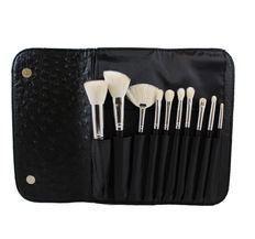 Morphe 10 Piece Deluxe Set W/ Ostrich Skin Snap Case - Set 692