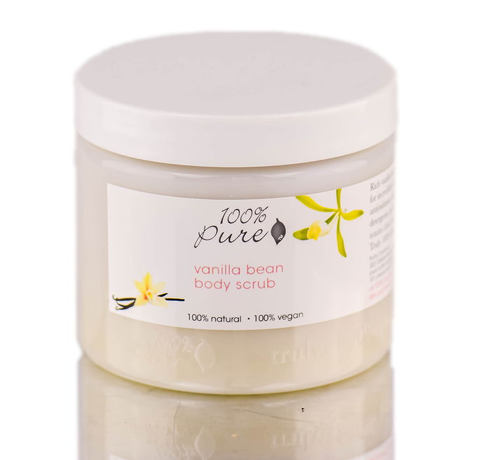 100% Pure Vanilla Bean Body Scrub