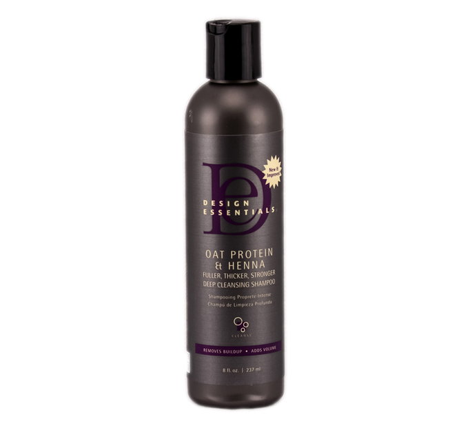 Design Essentials Oat Protein & Henna Deep Cleansing Shampoo-image2 Design Essentials Oat Protein & Henna Deep Cleansing Shampoo-image2