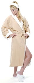 Spa Sister: Spa Sister Microfiber-Lined Spa Robe