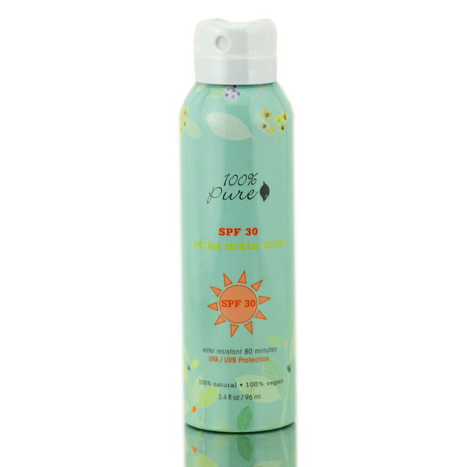 100% Pure Yerba Mate Mist SPF 30