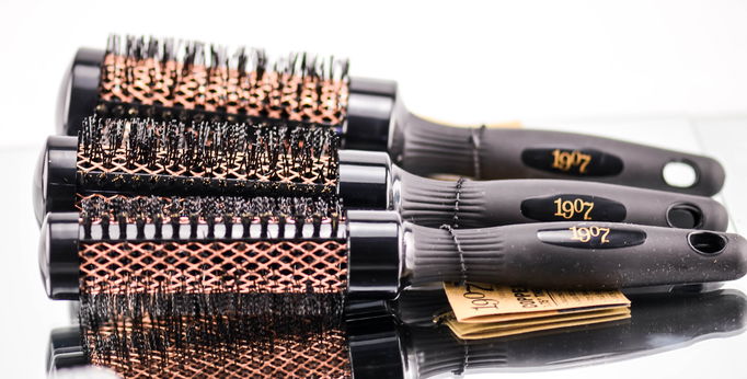 1907 by Fromm Copper Core Thermal Round Brush
