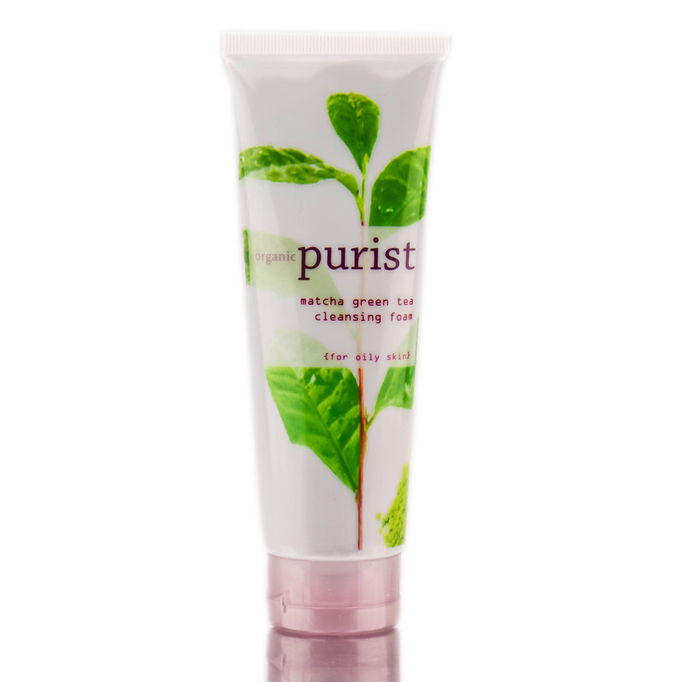 100% Pure Organic Purist Matcha Green Tea Cleansing Foam