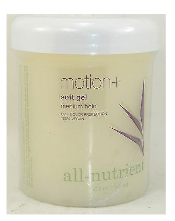 All-Nutrient Motion + Soft Gel, Medium Hold with Added Hair Sheen, PRO SIZE All-Nutrient Motion + Soft Gel, Medium Hold with Added Hair Sheen, PRO SIZE