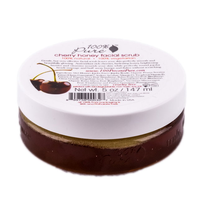 100% Pure Cherry Honey Facial Scrub-image2