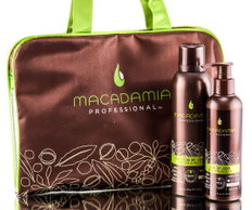 Macadamia Extend Dry Shampoo and Blow Dry Lotion Bag Set-image1 Macadamia Extend Dry Shampoo and Blow Dry Lotion Bag Set-image1
