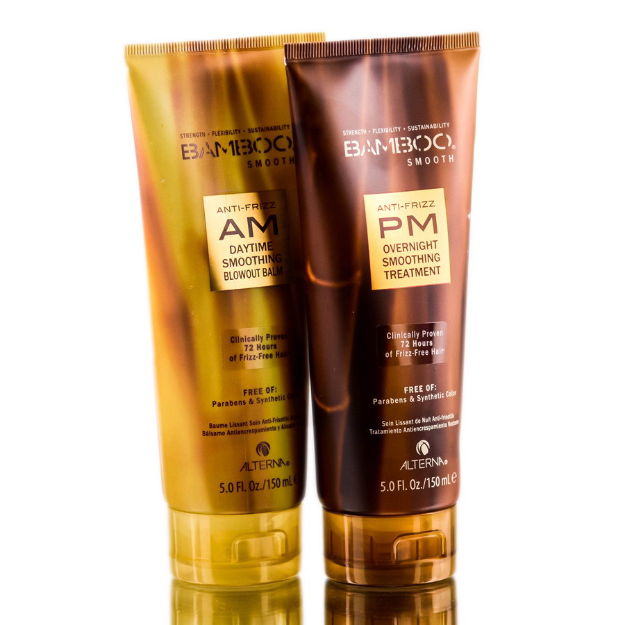 Alterna Bamboo Anti-Frizz Smoothing Steps - AM/PM-image1 Alterna Bamboo Anti-Frizz Smoothing Steps - AM/PM-image1