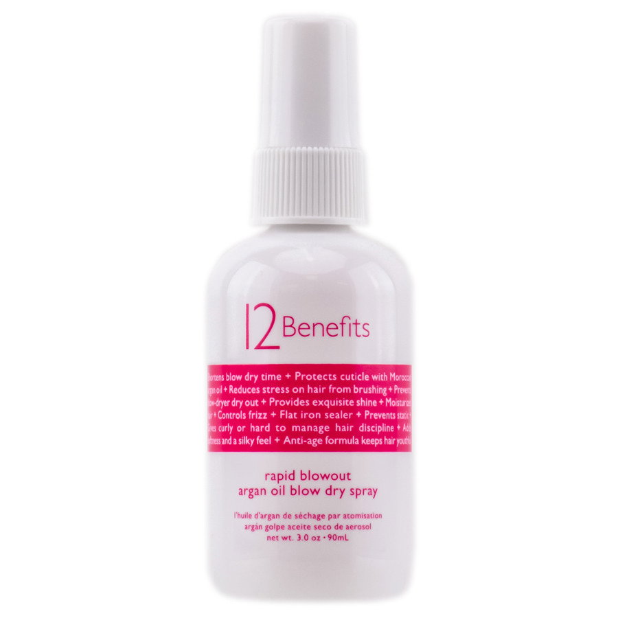 12 Benefits Rapid Blowout Argan Oil Blow Dry Spray-image1