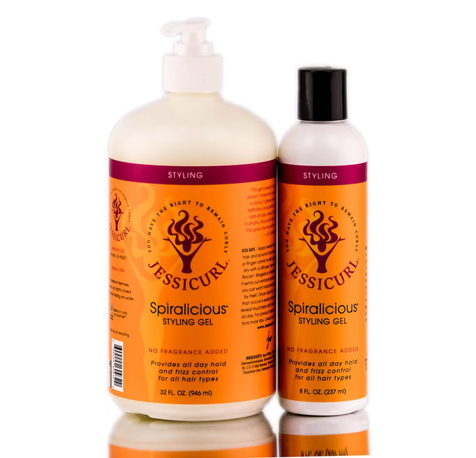 Jessicurl Spiralicious Styling Gel - No Fragrance Added